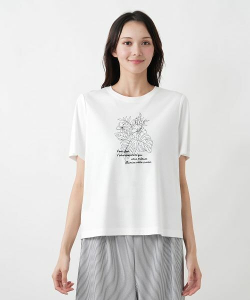 Leilian PLUS HOUSE / レリアンプラスハウス Tシャツ | Tシャツ【接触冷感】 | 詳細10
