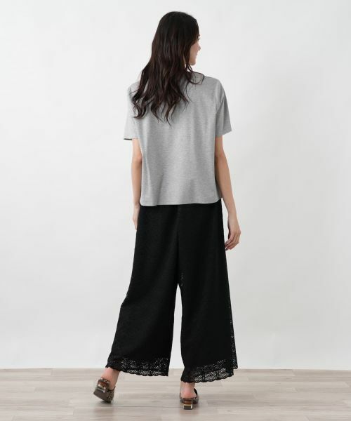 Leilian PLUS HOUSE / レリアンプラスハウス Tシャツ | Tシャツ【接触冷感】 | 詳細3
