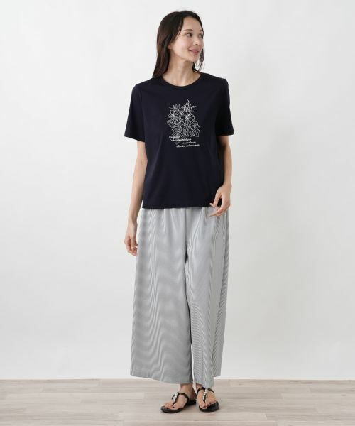 Leilian PLUS HOUSE / レリアンプラスハウス Tシャツ | Tシャツ【接触冷感】 | 詳細4