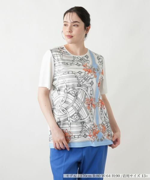 Leilian PLUS HOUSE / レリアンプラスハウス Tシャツ | Tシャツ【Rich 1-mile】 | 詳細6