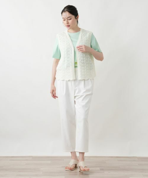 Leilian PLUS HOUSE / レリアンプラスハウス テーラードジャケット | ニットベスト【Leilian WHITE LABEL】 | 詳細10