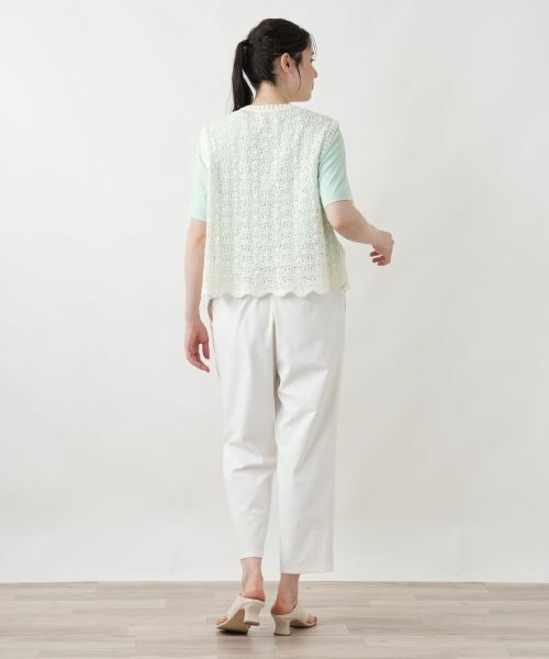 Leilian PLUS HOUSE / レリアンプラスハウス テーラードジャケット | ニットベスト【Leilian WHITE LABEL】 | 詳細12