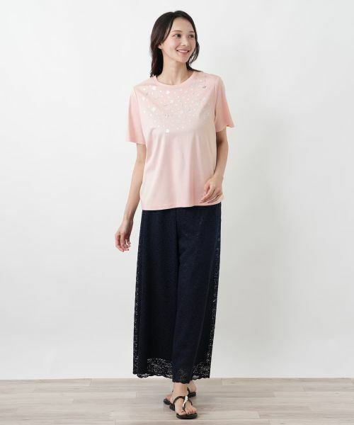 Leilian PLUS HOUSE / レリアンプラスハウス Tシャツ | Tシャツ【Leilian WHITE LABEL】 | 詳細1
