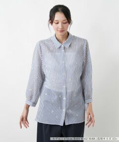 Leilian PLUS HOUSE / レリアンプラスハウス シャツ・ブラウス | シャツブラウス【Leilian WHITE LABEL】