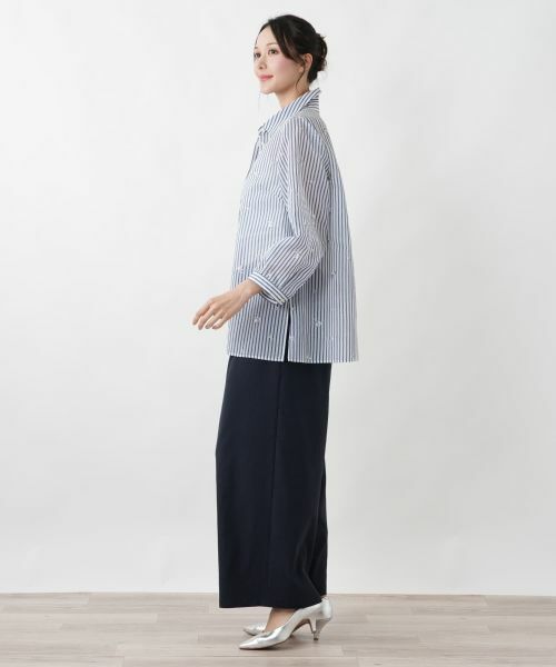 Leilian PLUS HOUSE / レリアンプラスハウス シャツ・ブラウス | シャツブラウス【Leilian WHITE LABEL】 | 詳細2