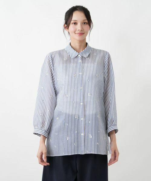 Leilian PLUS HOUSE / レリアンプラスハウス シャツ・ブラウス | シャツブラウス【Leilian WHITE LABEL】 | 詳細4