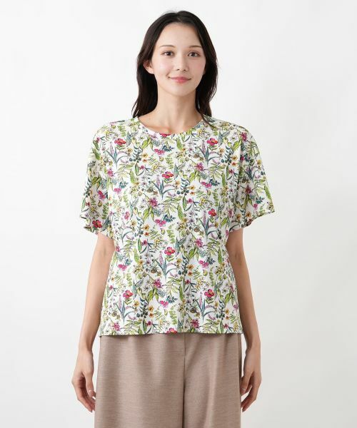 Leilian PLUS HOUSE / レリアンプラスハウス Tシャツ | Tシャツ【Leilian WHITE LABEL】【接触冷感】 | 詳細10