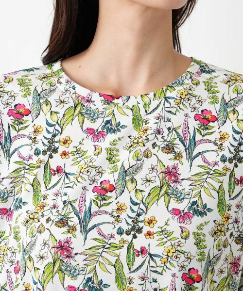 Leilian PLUS HOUSE / レリアンプラスハウス Tシャツ | Tシャツ【Leilian WHITE LABEL】【接触冷感】 | 詳細13