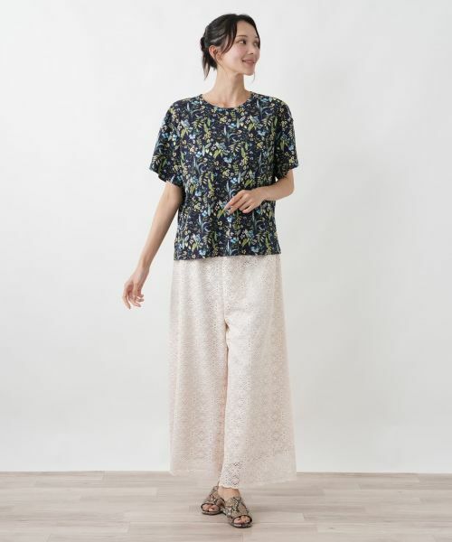 Leilian PLUS HOUSE / レリアンプラスハウス Tシャツ | Tシャツ【Leilian WHITE LABEL】【接触冷感】 | 詳細4