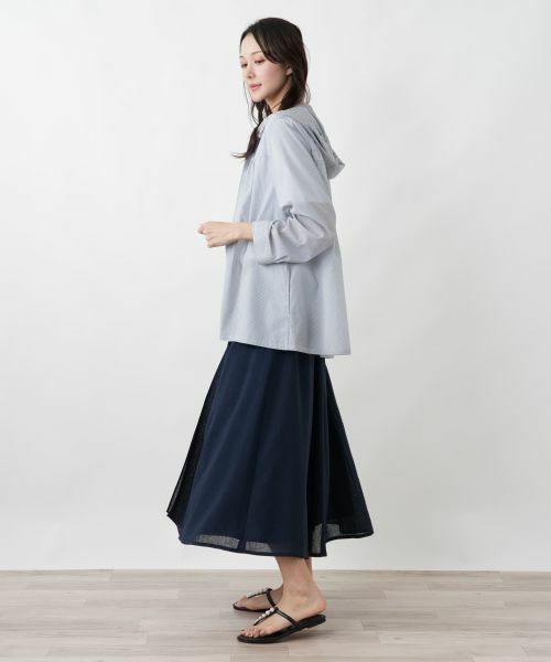 Leilian PLUS HOUSE / レリアンプラスハウス シャツ・ブラウス | 羽織ブラウス【Leilian WHITE LABEL】 | 詳細2