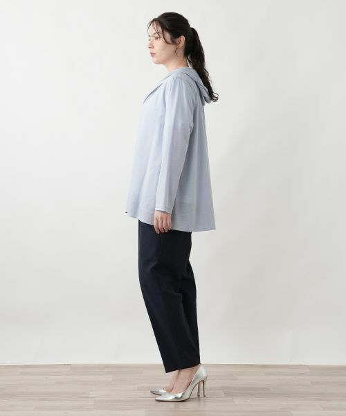 Leilian PLUS HOUSE / レリアンプラスハウス シャツ・ブラウス | 【接触冷感】羽織ブラウス【Leilian WHITE LABEL】 | 詳細14
