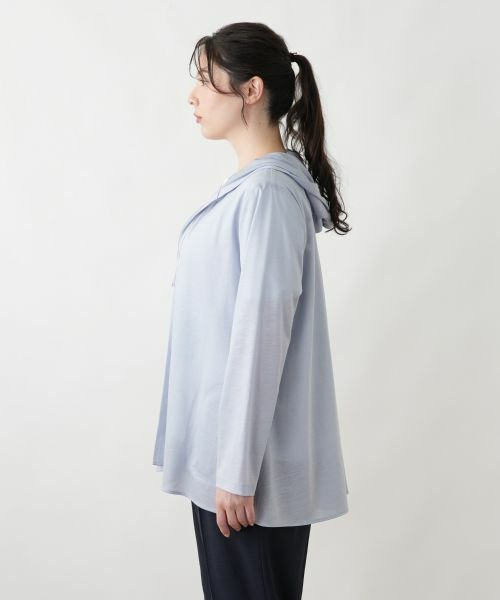 Leilian PLUS HOUSE / レリアンプラスハウス シャツ・ブラウス | 【接触冷感】羽織ブラウス【Leilian WHITE LABEL】 | 詳細17