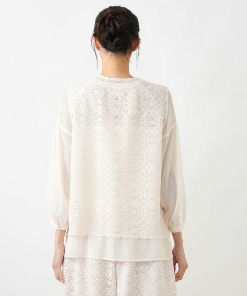 Leilian PLUS HOUSE / レリアンプラスハウス テーラードジャケット | ベスト【Leilian WHITE LABEL】 | 詳細12