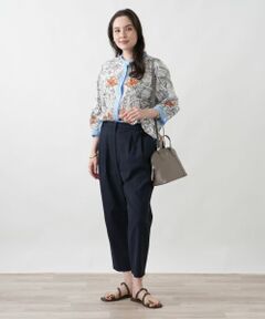Leilian PLUS HOUSE / レリアンプラスハウス その他パンツ | 【UVケア・吸水・速乾】クロップドパンツ【Leilian WHITE LABEL】