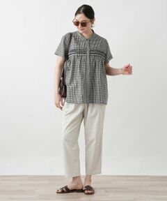 Leilian PLUS HOUSE / レリアンプラスハウス その他パンツ | 【UVケア・吸水・速乾】クロップドパンツ【Leilian WHITE LABEL】