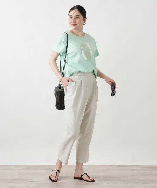 Leilian PLUS HOUSE / レリアンプラスハウス その他パンツ | 【UVケア・吸水・速乾】クロップドパンツ【Leilian WHITE LABEL】 | 詳細25