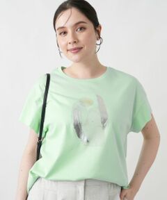 Leilian PLUS HOUSE / レリアンプラスハウス Tシャツ | 【接触冷感】Tシャツ【Leilian WHITE LABEL】