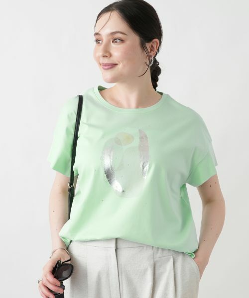 Leilian PLUS HOUSE / レリアンプラスハウス Tシャツ | 【接触冷感】Tシャツ【Leilian WHITE LABEL】 | 詳細10