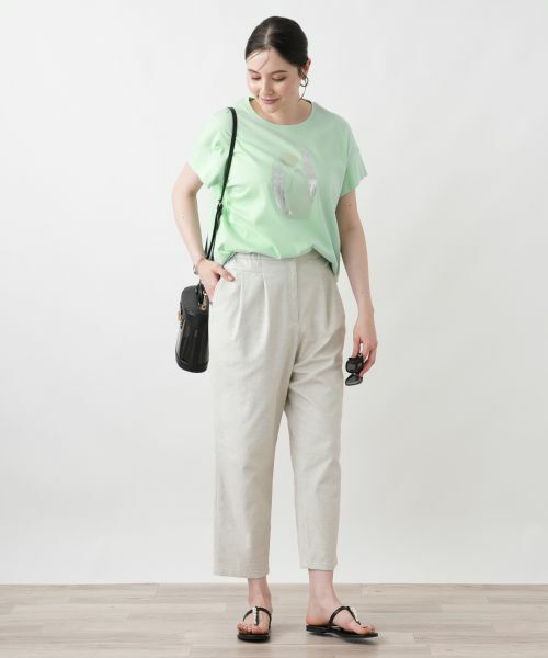 Leilian PLUS HOUSE / レリアンプラスハウス Tシャツ | 【接触冷感】Tシャツ【Leilian WHITE LABEL】 | 詳細12