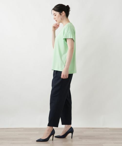 Leilian PLUS HOUSE / レリアンプラスハウス Tシャツ | 【接触冷感】Tシャツ【Leilian WHITE LABEL】 | 詳細15