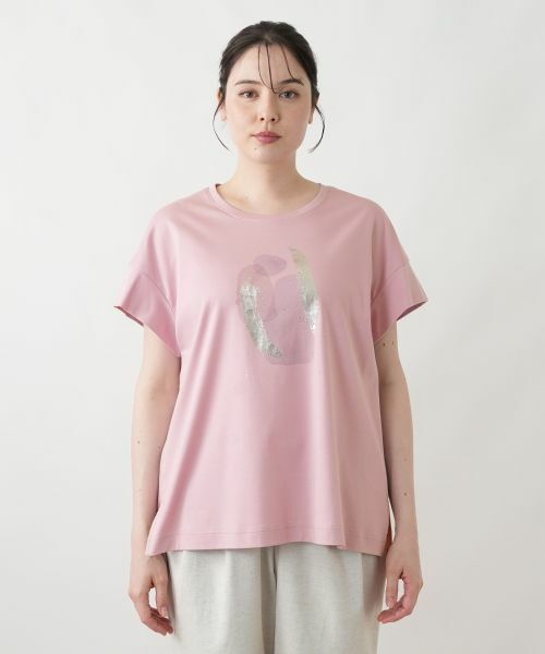 Leilian PLUS HOUSE / レリアンプラスハウス Tシャツ | 【接触冷感】Tシャツ【Leilian WHITE LABEL】 | 詳細20