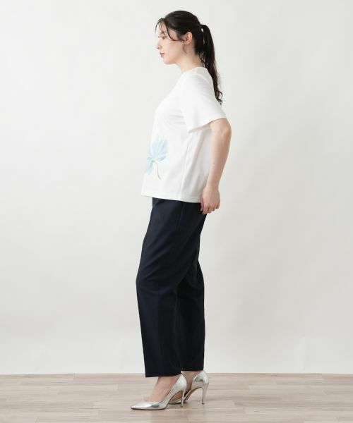 Leilian PLUS HOUSE / レリアンプラスハウス Tシャツ | 【接触冷感】Tシャツ【Leilian WHITE LABEL】 | 詳細13