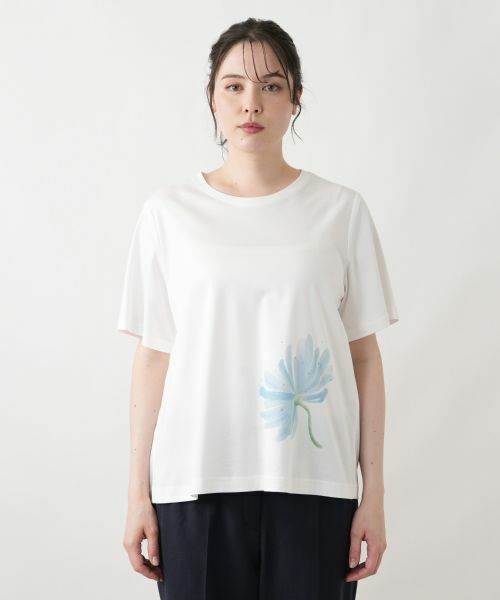 Leilian PLUS HOUSE / レリアンプラスハウス Tシャツ | 【接触冷感】Tシャツ【Leilian WHITE LABEL】 | 詳細15