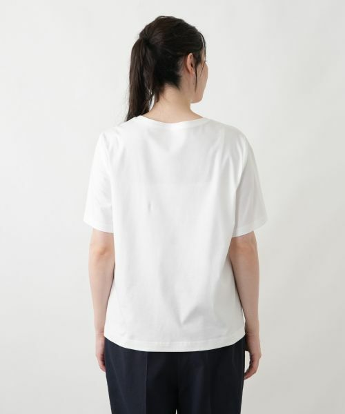 Leilian PLUS HOUSE / レリアンプラスハウス Tシャツ | 【接触冷感】Tシャツ【Leilian WHITE LABEL】 | 詳細17