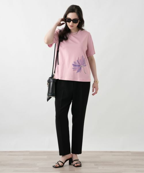 Leilian PLUS HOUSE / レリアンプラスハウス Tシャツ | 【接触冷感】Tシャツ【Leilian WHITE LABEL】 | 詳細6