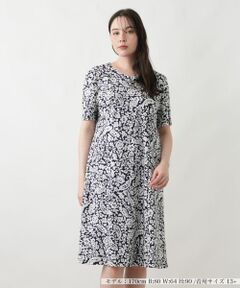 Leilian PLUS HOUSE / レリアンプラスハウス ドレス | ワンピース【Leilian WHITE LABEL】