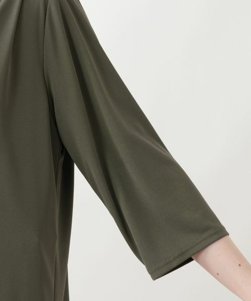 Leilian PLUS HOUSE / レリアンプラスハウス テーラードジャケット | 【接触冷感・吸水・速乾】ドレープジャケット【Leilian WHITE LABEL】 | 詳細15