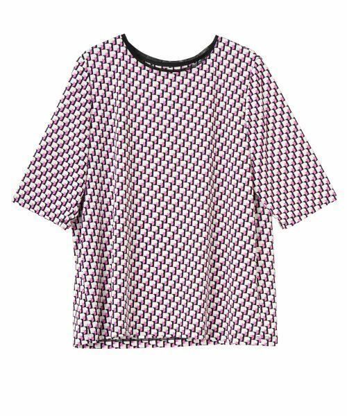 Leilian PLUS HOUSE / レリアンプラスハウス カットソー | カットソー【Leilian WHITE LABEL】（レッド）
