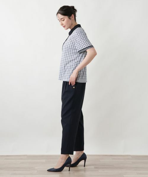 Leilian PLUS HOUSE / レリアンプラスハウス ポロシャツ | 【接触冷感】ポロシャツ【Leilian WHITE LABEL】 | 詳細2