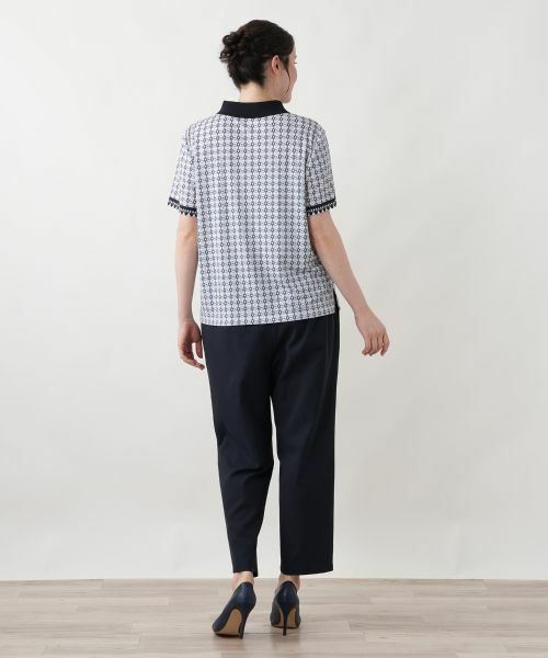 Leilian PLUS HOUSE / レリアンプラスハウス ポロシャツ | 【接触冷感】ポロシャツ【Leilian WHITE LABEL】 | 詳細3