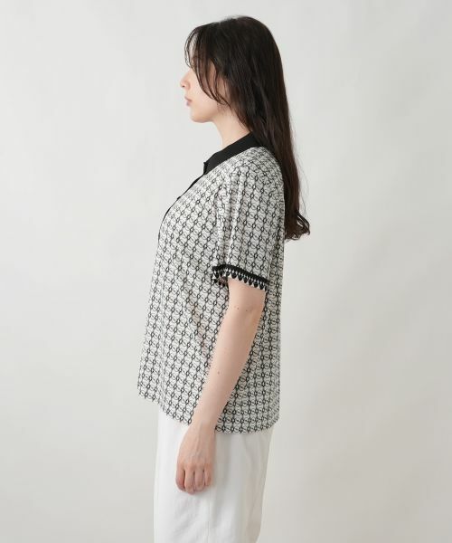 Leilian PLUS HOUSE / レリアンプラスハウス ポロシャツ | 【接触冷感】ポロシャツ【Leilian WHITE LABEL】 | 詳細8