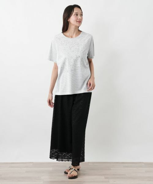 Leilian PLUS HOUSE / レリアンプラスハウス Tシャツ | Tシャツ【Leilian WHITE LABEL】 | 詳細4