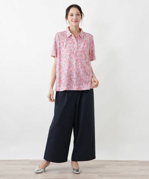 Leilian PLUS HOUSE / レリアンプラスハウス ポロシャツ | ポロシャツ【Leilian WHITE LABEL】【接触冷感】 | 詳細1