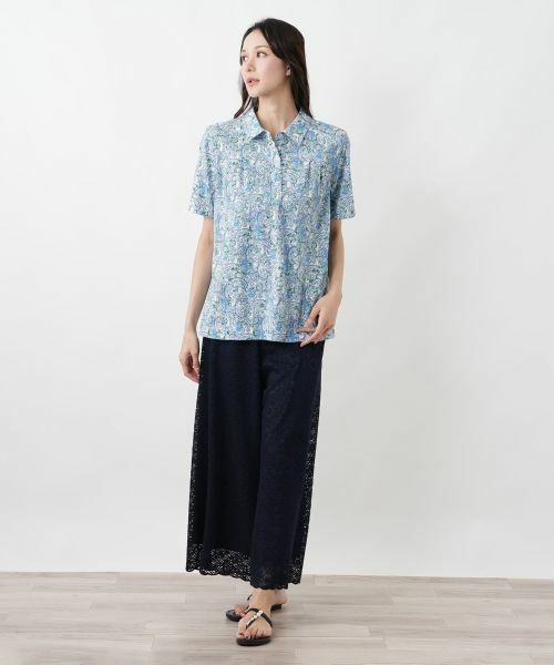 Leilian PLUS HOUSE / レリアンプラスハウス ポロシャツ | ポロシャツ【Leilian WHITE LABEL】【接触冷感】 | 詳細4