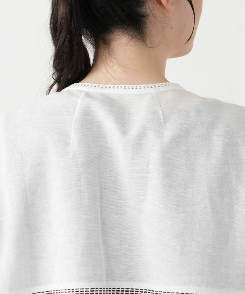 Leilian PLUS HOUSE / レリアンプラスハウス シャツ・ブラウス | 羽織ブラウス【Leilian WHITE LABEL】 | 詳細8