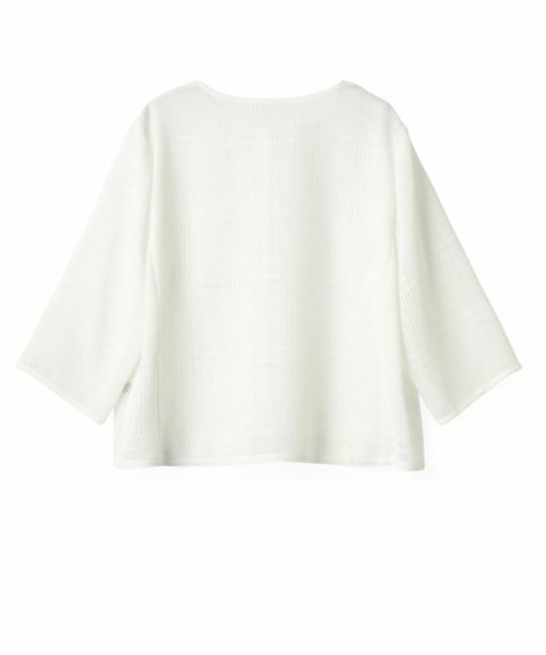 Leilian PLUS HOUSE / レリアンプラスハウス シャツ・ブラウス | 羽織ブラウス【Leilian WHITE LABEL】 | 詳細2