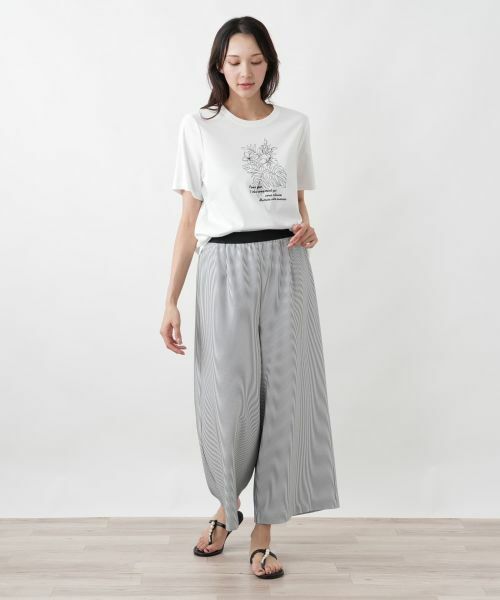 Leilian PLUS HOUSE / レリアンプラスハウス その他パンツ | ガウチョパンツ【Leilian WHITE LABEL】 | 詳細1