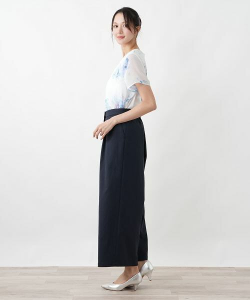 Leilian PLUS HOUSE / レリアンプラスハウス その他パンツ | ワイドパンツ【Leilian WHITE LABEL】【UVケア・吸水・速乾】 | 詳細5