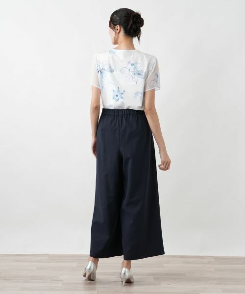 Leilian PLUS HOUSE / レリアンプラスハウス その他パンツ | ワイドパンツ【Leilian WHITE LABEL】【UVケア・吸水・速乾】 | 詳細6