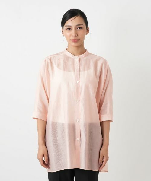 Leilian PLUS HOUSE / レリアンプラスハウス シャツ・ブラウス | 羽織ブラウス【Leilian WHITE LABEL】 | 詳細10