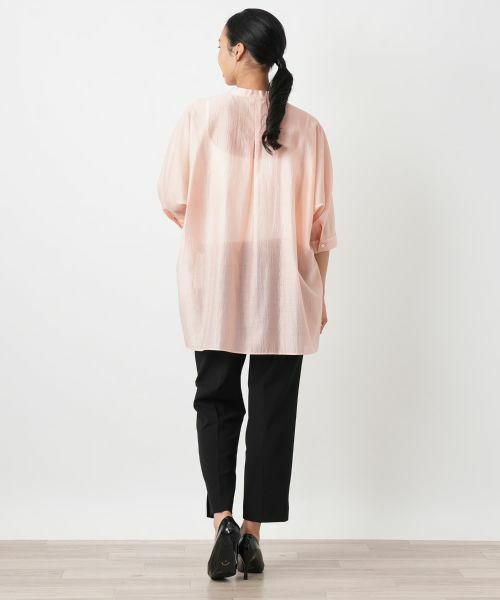 Leilian PLUS HOUSE / レリアンプラスハウス シャツ・ブラウス | 羽織ブラウス【Leilian WHITE LABEL】 | 詳細9