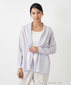Leilian PLUS HOUSE / レリアンプラスハウス カーディガン・ボレロ | カーディガン【Leilian WHITE LABEL】