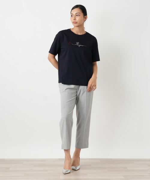 Leilian PLUS HOUSE / レリアンプラスハウス Tシャツ | Tシャツ【Leilian WHITE LABEL】 | 詳細1
