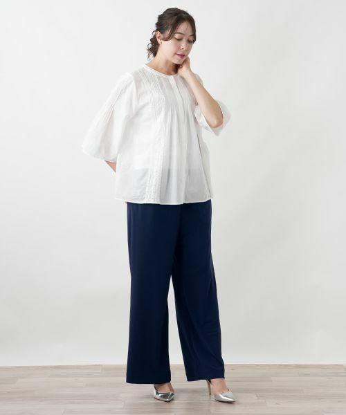 Leilian PLUS HOUSE / レリアンプラスハウス その他パンツ | 【接触冷感】パンツ【Leilian WHITE LABEL】 | 詳細1