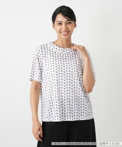 Leilian PLUS HOUSE / レリアンプラスハウス カットソー | 【接触冷感】カットソー【Leilian WHITE LABEL】
