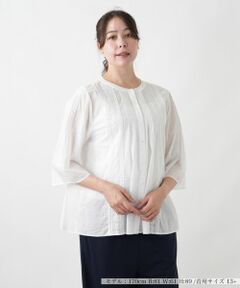 Leilian PLUS HOUSE / レリアンプラスハウス シャツ・ブラウス | ブラウス【Leilian WHITE LABEL】